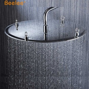 Дождевая насадка для душа Beelee из нержавеющей стали с потолочным креплением, <span class=keywords><strong>20</strong></span> дюймов - Product Image 4