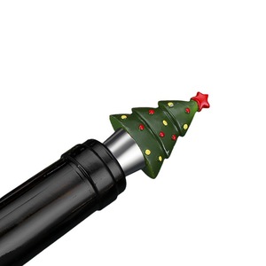 Christmas Tree Bottle <b>Stopper</b> Zinc Alloy <b>Wine</b> <b>Stopper</b> Holiday Gift Decorative Christmas Theme - Product Image 5