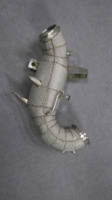 Tuyau d'échappement haute performance en acier inoxydable Euro 6 avec catalyseur et bouclier thermique pour Lotus Emira 2.0T 2021+