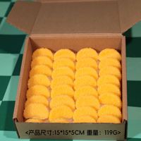 Cubes de cire de soja parfumés en forme de fruits, faits à la main, pour la fabrication de bougies, souvenirs de vacances, vente en gros personnalisée