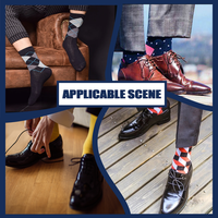 Chaussettes noires pour hommes, rayées, design de marque, en fibre de bambou, nouvelles chaussettes d'affaires personnalisées sur mesure