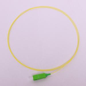 Simplex Singlemode <span class=keywords><strong>9</strong></span>/125 SC-APC Fibre Optique Pigtail 0.9mm 1m LSZH Jacket Pigtail Patchcord pour FTTH 4G 5G Utilisation <span class=keywords><strong>Easy</strong></span> Strip - Product Image 3