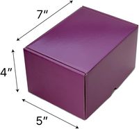 Fabricants d'emballages cosmétiques en carton ondulé imprimés en couleur personnalisée, boîtes d'expédition de différentes couleurs
