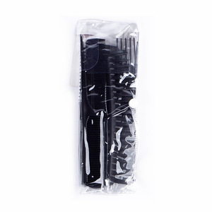 Set di capelli con pettine pieghevole in dieci pezzi classico ionico per la casa Pompadour taglio di capelli transfrontaliero pettini a coda appuntita in plastica e acciaio - Product Image 4