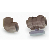 Accessoires PVC à pression, taille 63-315 mm, résistants aux produits chimiques et à la corrosion, pour les systèmes d'alimentation en eau et de drainage
