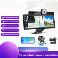 Système de navigation automobile avec écran tactile de 10,26 pouces, prise en charge de Carplay et d'Android Auto, double caméra, GPS, caméra embarquée