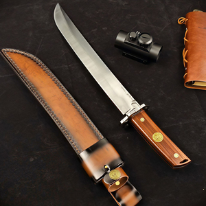 Venta directa de fábrica, en stock: Chopping Edge Guardian A10 - Cuchillo recto portátil para exteriores de alta dureza integrado Samurai - Product Image 4