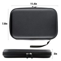 Étui rigide personnalisé pour raquettes de ping-pong, sac de rangement pour 2 raquettes et plusieurs balles - Anti-chute, anti-usure