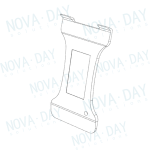 Đứng thẻ Bookmark <span class=keywords><strong>acrylic</strong></span> đơn chủ siêu thị Kệ cạnh hiển thị nhựa dấu hiệu chủ sở hữu Pop Gripper gắn hiển thị chủ - Product Image 2