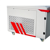 Nouvelle machine de nettoyage au laser à fibre 2000W pour l'élimination de la rouille et de la peinture des roues de train, équipement industriel de détartrage métallique haute efficacité