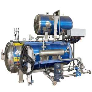 <span class=keywords><strong>Esterilizador</strong></span> Industrial por Vapor, Equipo de Esterilización de Alta Presión de Grado Alimenticio para Alimentos/Bebidas Enlatadas - Product Image 1