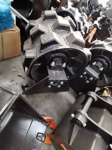 Rouleau à <span class=keywords><strong>pied</strong></span> <span class=keywords><strong>de</strong></span> <span class=keywords><strong>mouton</strong></span> pour excavatrice Yanmar Vio 80, roue <span class=keywords><strong>de</strong></span> compactage avec support <span class=keywords><strong>de</strong></span> guidage - Product Image 4