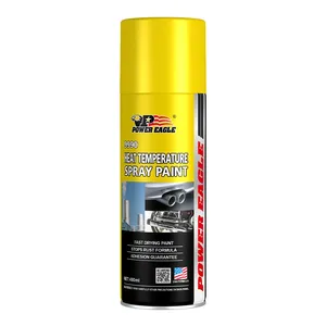 Power Eagle Wholesale <strong>Black</strong> and White High Heat Spray <strong>Paint</strong> High Temperature Resistant <strong>Fireplace</strong> Spray <strong>Paint</strong> 450ml - Product Image 1