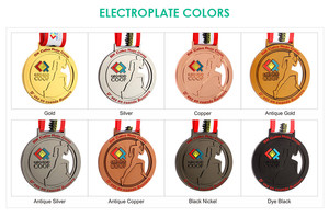 中国工厂可爱雕刻镂空奖牌定制卡通狗标志金属国家狗日奖牌 - Product Image 6