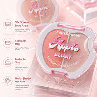 ODM Private Label Apple Blush Compact Poudre Lisse et Estompable Éclat Radieux Application Facile Maquillage pour Filles E-commerce