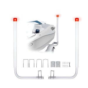 Thuyền Trailer hướng dẫn-ons, rustproof electro-mạ kẽm thép Trailer hướng dẫn Ons, cho thuyền trượt tuyết, thuyền đánh cá, thuyền buồm Trailer 2 cái - Product Image 1