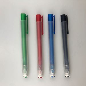 Gomme à effacer rétractable en plastique de style click pour usage promotionnel avec couleur personnalisée - Product Image 2