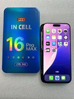 Layar LCD Incell ZY JK GX untuk iPhone 16 15 14 13 12 11 Pro Max, Digitizer, Suku Cadang Ponsel