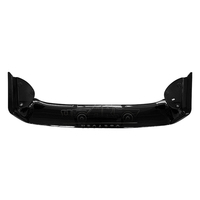 Aileron arrière de voiture en plastique ABS de haute qualité Haosheng, aspect fibre de carbone, pour Mitsubishi Lancer EVO X 2008-2015