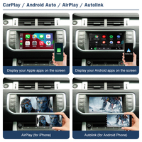 Boîte AI sans fil Road Top pour CarPlay et Android Auto, interface pour système Harman 10,25 pouces, Land Rover/Jaguar/Range Rover 2016-2018