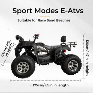 <span class=keywords><strong>Quad</strong></span> électrique pour adultes, inspection de qualité stricte, 2 roues motrices, vitesse maximale de 80 <span class=keywords><strong>km</strong></span>/<span class=keywords><strong>h</strong></span>, exploration de la nature sauvage - Product Image 6