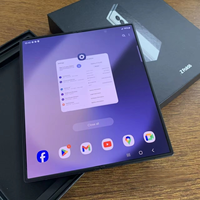 Nouveau téléphone intelligent Samsung A+Z Fold 7 5G d'occasion, original, à prix réduit, Zfold 7 Ai Cell 5G débloqué, vente en gros, Android pliable