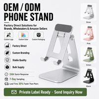 Support de bureau pliable OEM ODM avec rotation à 360°, structure stable, options de couleur personnalisées, fournisseur direct d'usine pour bureau/étude