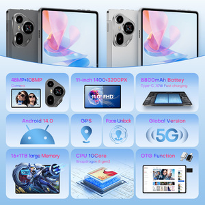 Xuất xứ OEM 16GB + 1TB de 11 pulg pulgadas IPS bàn phím và bút 11 inch Wifi 5g giáo dục Tab tablette Android Tablet PC - Product Image 4