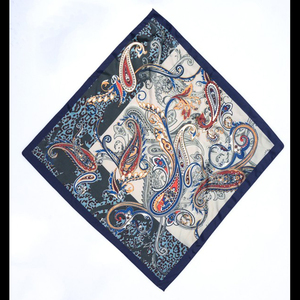 Elegant Star Bandana Small <b>Square</b> Luxury <b>Silk</b> Feel European-American Style 50x50cm Dust-Proof Polyester Satin Neck <b>Scarf</b> Machine - Product Image 2