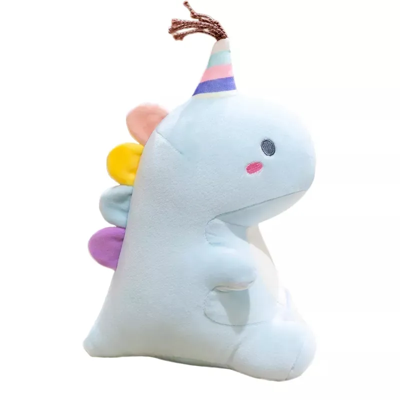 2023 tendance belle coloré dinosaure en peluche jouets Kawaii doux peluche licorne poupées infantile enfants cadeaux d'anniversaire