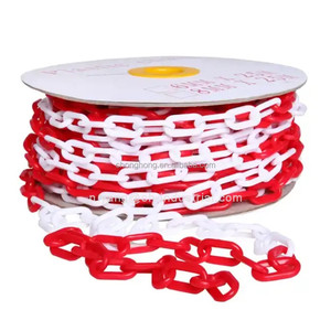 Cadena <span class=keywords><strong>de</strong></span> Plástico para Decoración <span class=keywords><strong>de</strong></span> Jardines, Barreras <span class=keywords><strong>de</strong></span> Control <span class=keywords><strong>de</strong></span> Multitudes, Cadena <span class=keywords><strong>de</strong></span> Seguridad, Eslabones <span class=keywords><strong>de</strong></span> Plástico - Product Image 2