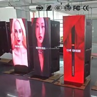 Pantalla LED de Alta Definición P1.53/P1.86/P2.5 Plegable para Video Wall, Ideal para Tiendas, Centros Comerciales y Ascensores Interiores