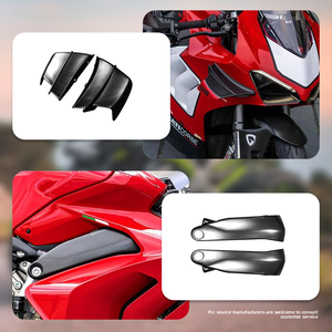 เหมาะสำหรับ <span class=keywords><strong>Ducati</strong></span> V4 Streetfighter, ปีกคาร์บอนแห้งแบบติดตั้งถาวร, ชุดแฟริ่งตัวถังรถแบบเต็มคัน, ชิ้นส่วนดัดแปลงคาร์บอนไฟเบอร์ - Product Image 4