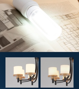 Bombilla LED tipo maíz G9 E14 B22 E27 E26 GU10 110V 220V sin parpadeo, ahorro de energía, SMD5730, 360 grados, 5W 6W 7W 8W 12W <span class=keywords><strong>15W</strong></span> - Product Image 6