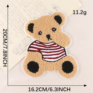 Nhà Máy Trực Tiếp Tùy Chỉnh Chất Lượng Cao Giá Rẻ Thêu Mát Twill Vải 3D Sắt-Trên Các Bản Vá Lỗi Cho Halloween Kỳ Nghỉ - Product Image 3