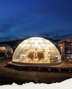 خيمة مطعم كروية شهيرة من Starlight ، مركز تجاري شفاف ، متجر حدث لتناول الطعام تحت الأرض ، مأوى معرض للترويج للزهور - Product Image 5