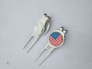 Fourche à balle multifonctionnelle en métal vert, aimant pour tondeuse à gazon en alliage de zinc, accessoires standard pour terrains de golf - Product Image 3