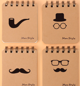 Chất Lượng Cao Giá Thấp Mini Pocket Dễ Thương Kraft Giấy Xoắn Ốc Notepad Kraft Giấy Bìa <span class=keywords><strong>Wire</strong></span>-o Máy Tính Xách Tay Cho Trẻ Em Học Sinh - Product Image 3