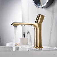 Robinet de lavabo en laiton froid de luxe Momali, couleur personnalisée, articles sanitaires, mélangeurs, robinets, robinet de salle de bain