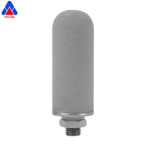 Alimentador al vacío de elemento de filtro de malla sinterizada de acero inoxidable 316L personalizable con cartucho de filtro de rosca externa - Product Image 4