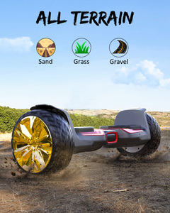 GYROOR <span class=keywords><strong>Hoverboard</strong></span> 8.5 pouces <span class=keywords><strong>tout</strong></span>-<span class=keywords><strong>Terrain</strong></span> <span class=keywords><strong>Hoverboard</strong></span> hors route avec haut-parleurs de musique et lumières LED auto-équilibré <span class=keywords><strong>Hoverboard</strong></span> Scooters - Product Image 2