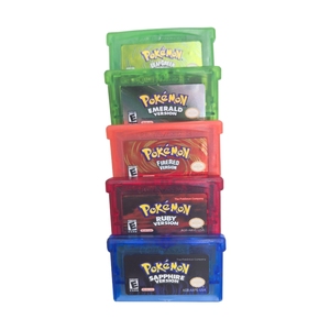 GBA <strong>Pokemoned</strong> Series Game Cartridge Cards for Poke Mon GBA <strong>Gameboy</strong> Advance Ruby Fire Red Sapphire Emerald Leaf Green