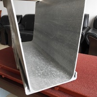 YULONG FRP Offre Spéciale Pultrusion GFRP Profils renforcés en fibre de verre U Channel
