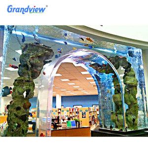 Tunnel d'aquarium acrylique personnalisé en vente <span class=keywords><strong>pour</strong></span> le projet de tunnel d'aquarium en acrylique Tunnel acrylique Oceanarium - Product Image 5