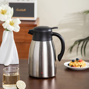 Termo de Acero Inoxidable con Aislamiento al Vacío de 2000 ml, Fabricado por PINKAH, con Asa y Caja de Regalo, para Mantener Bebidas Calientes/Frías - Product Image 2