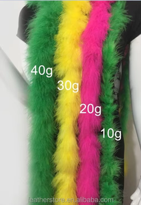 40กรัมผ้าพันคอสีม่วงรุ้งไก่งวง Marabou ขนนกงูเหลือมสำหรับผู้หญิงตกแต่งบ้านปาร์ตี้คริสต์มาสเครื่องแต่งกายชุดเต้นรำ - Product Image 6