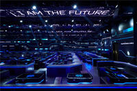 Appliques murales Led commerciales Design d'intérieur Strip Club Meubles Discothèque Salon Lumineux Bar Table Ktv Box Night Club Canapé