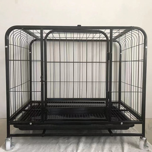<b>Extra</b> Strong Steel Wire <b>Dog</b> <b>Cage</b> <b>for</b> <b>Large</b> <b>Dogs</b> with Powder-Coated Finish and Sliding Door Design Indoor Use - Product Image 3
