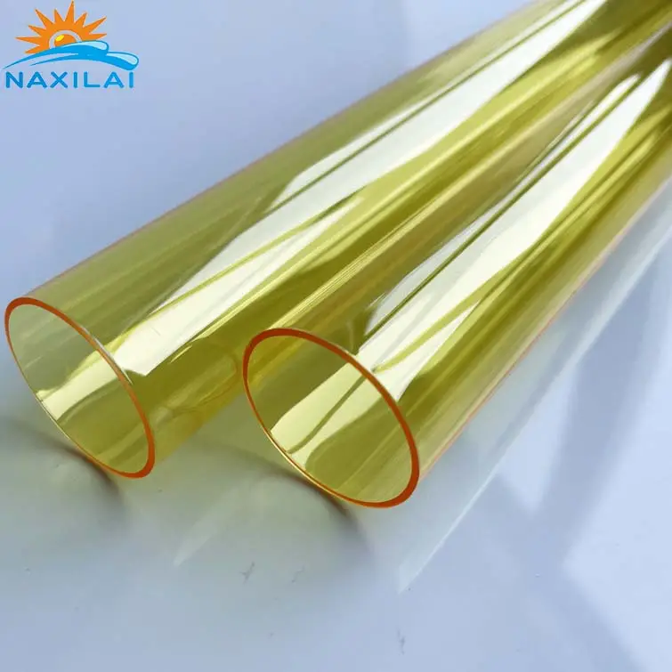 Naxilai Gold Polycarbonat Rohre Farbe transparent 1 Zoll Polycarbonat Schlauch