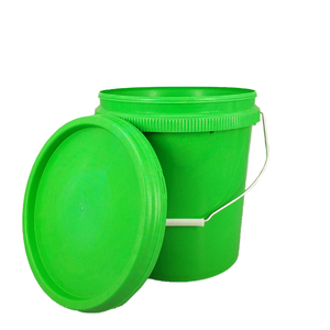 Seau en plastique coloré <span class=keywords><strong>de</strong></span> 20 litres avec couvercle en plastique - Product Image 6